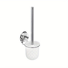 Wall Mount Toilet Brush with Holder Set