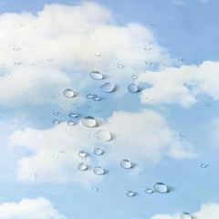 Cloud Shower Curtain 72x Fabric Waterproof 12 Hooks