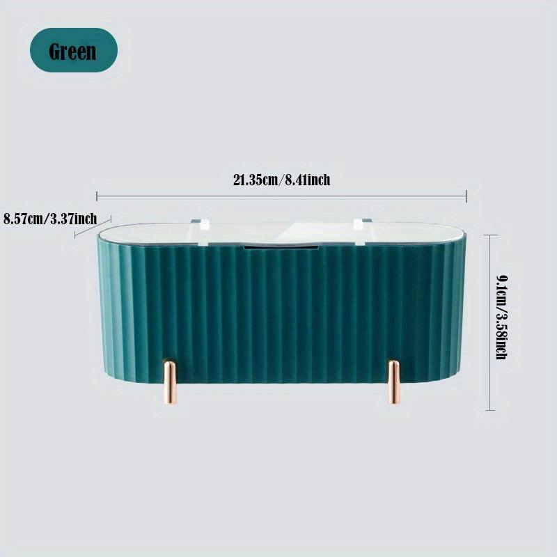 Dustproof Cosmetic Cotton Storage Box Beauty Egg Shelf