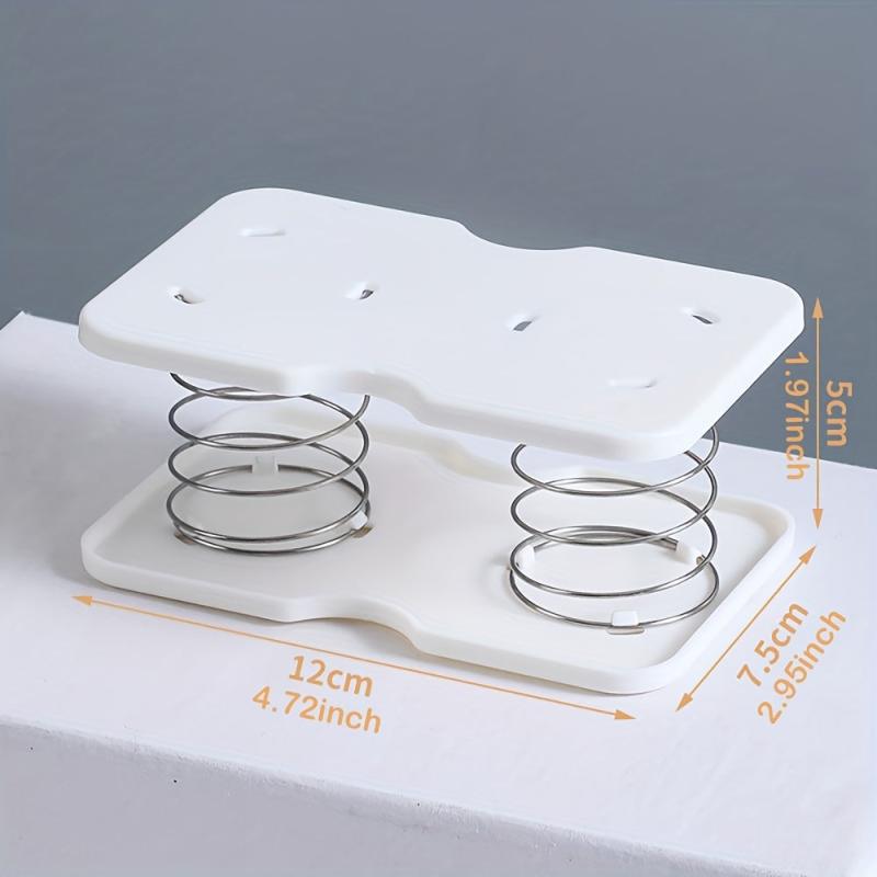 Tissue Box Spring Support for Safe Driving in Cars