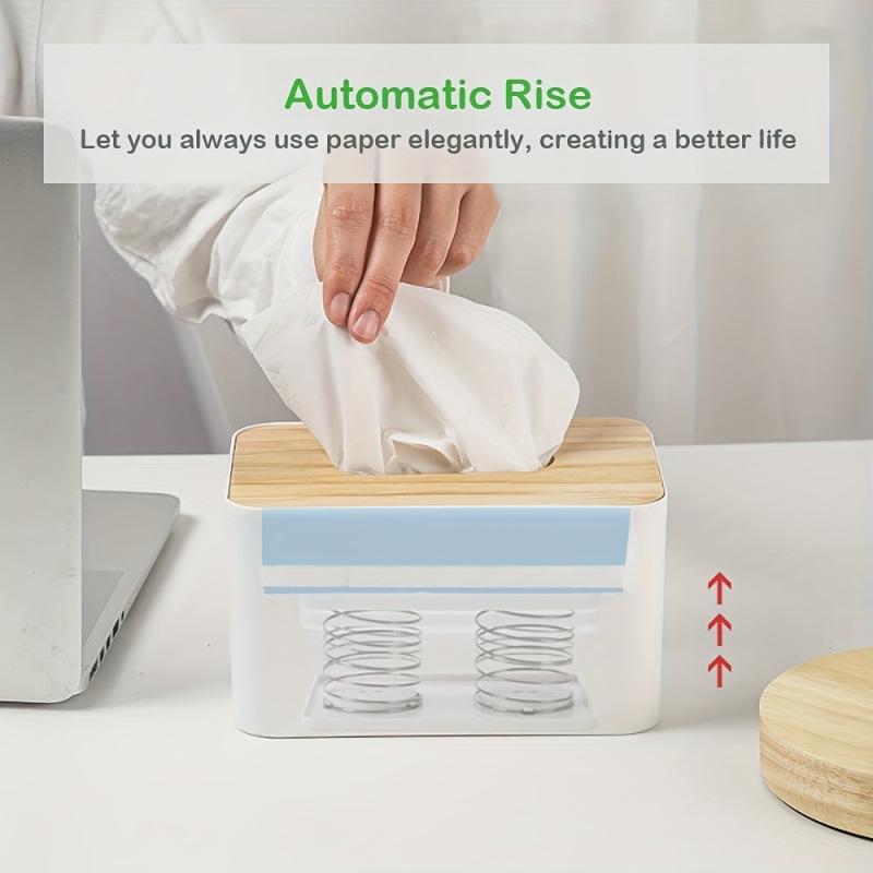 Tissue Box Spring Support for Safe Driving in Cars