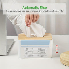 Tissue Box Spring Support for Safe Driving in Cars