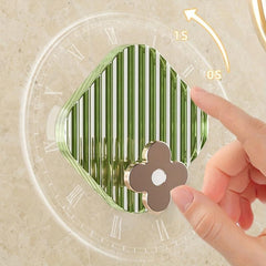 Modern Flower Detail Adhesive Hook for Bathroom and Household