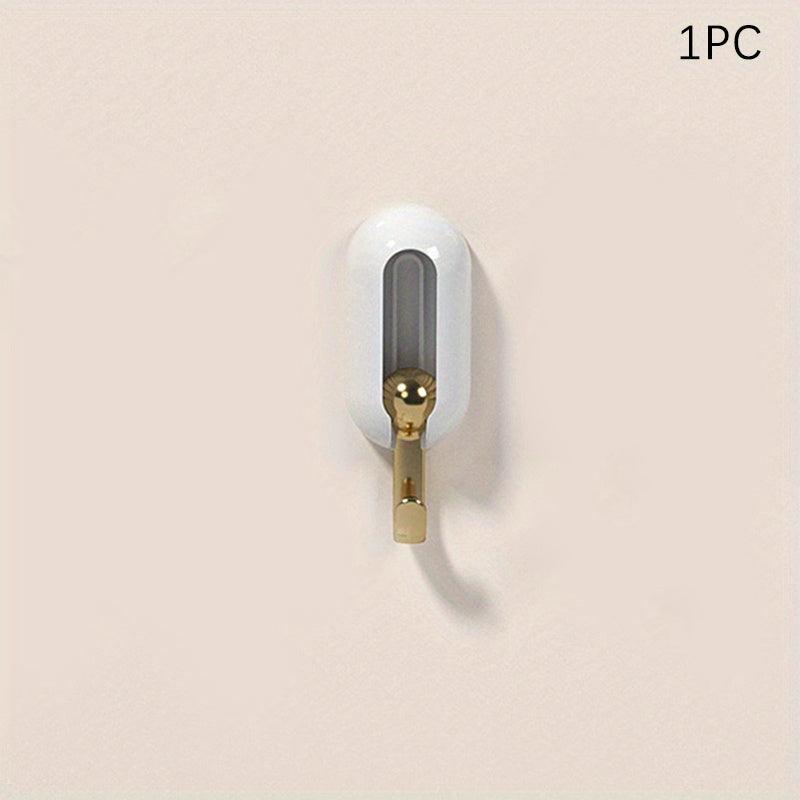 360 Rotatable Rack Bag Coat Towel Hook Bathroom Adhesive
