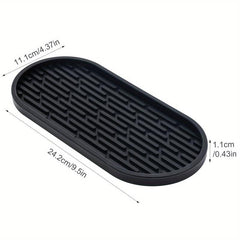 Silicone Storage Tray Non-Slip Durable Vanity Organizer