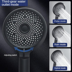 Pressurized Shower Nozzle Set Adjustable Shower Head