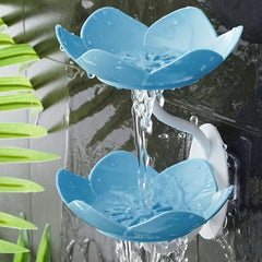 Lotus Shaped Wall Mounted Soap Dish Easy to Clean