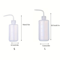1pc 250ml 500ml Inverted Plastic Squeeze Bottles w/ Caps