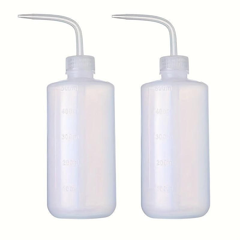 1pc 250ml 500ml Inverted Plastic Squeeze Bottles w/ Caps