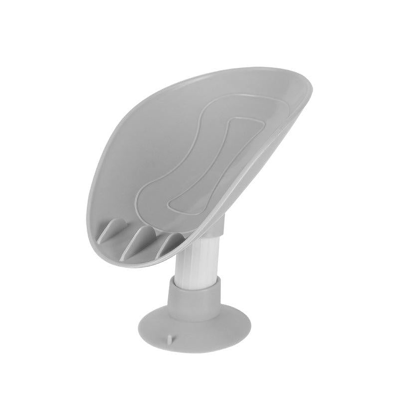 Soap Box Soap Shelf Suction Cup Standing Drain Bathroom Kitchen
