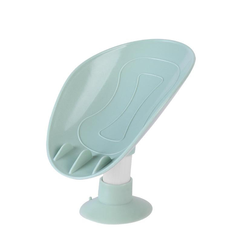 Soap Box Soap Shelf Suction Cup Standing Drain Bathroom Kitchen