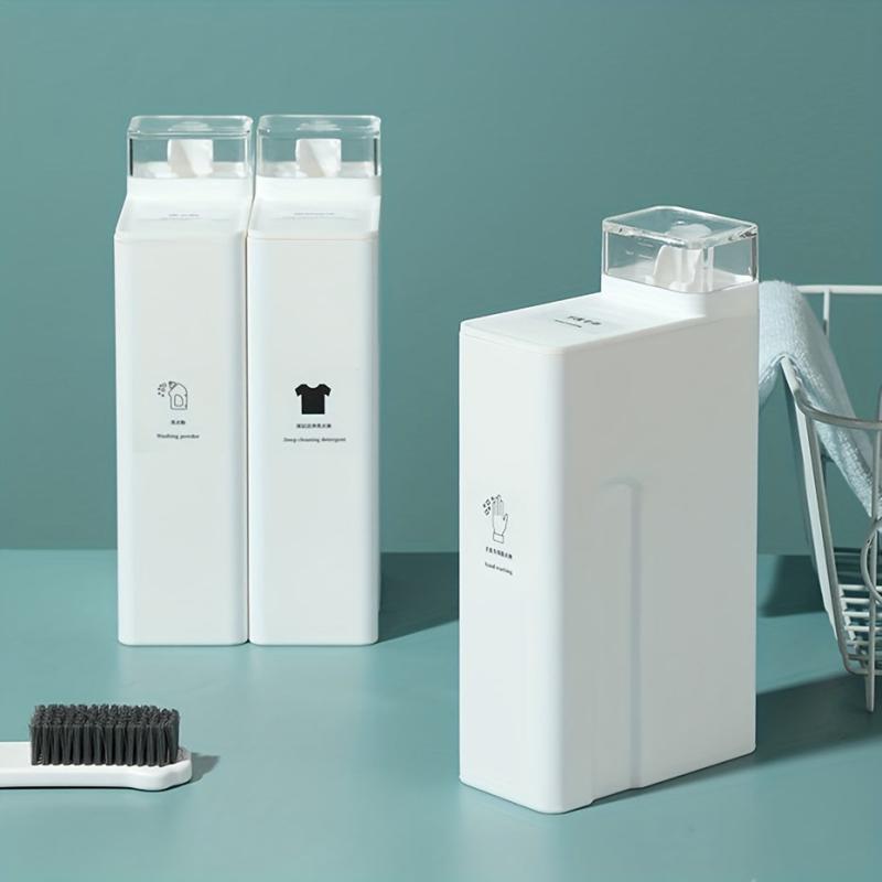 Laundry Detergent Container Large Capacity Washroom Storage Bottle