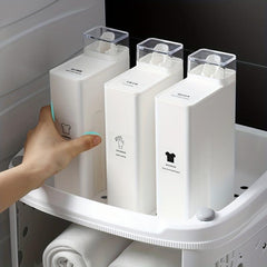 Laundry Detergent Container Large Capacity Washroom Storage Bottle