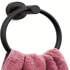 Round Towel Ring Stainless Steel Towel Rack Bathroom Accessories