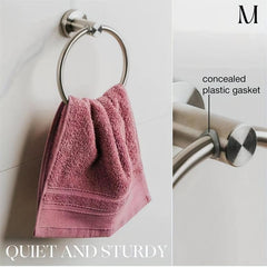 Round Towel Ring Stainless Steel Towel Rack Bathroom Accessories