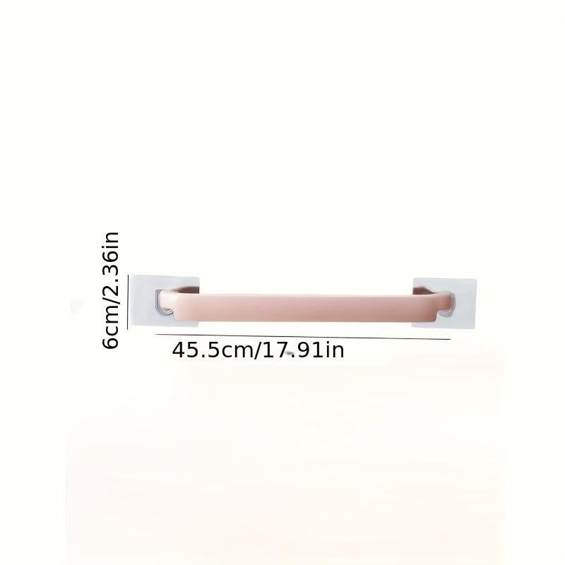 Punching Towel Rack with 2 Hooks for Home Kitchen Bathroom