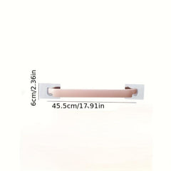 Punching Towel Rack with 2 Hooks for Home Kitchen Bathroom
