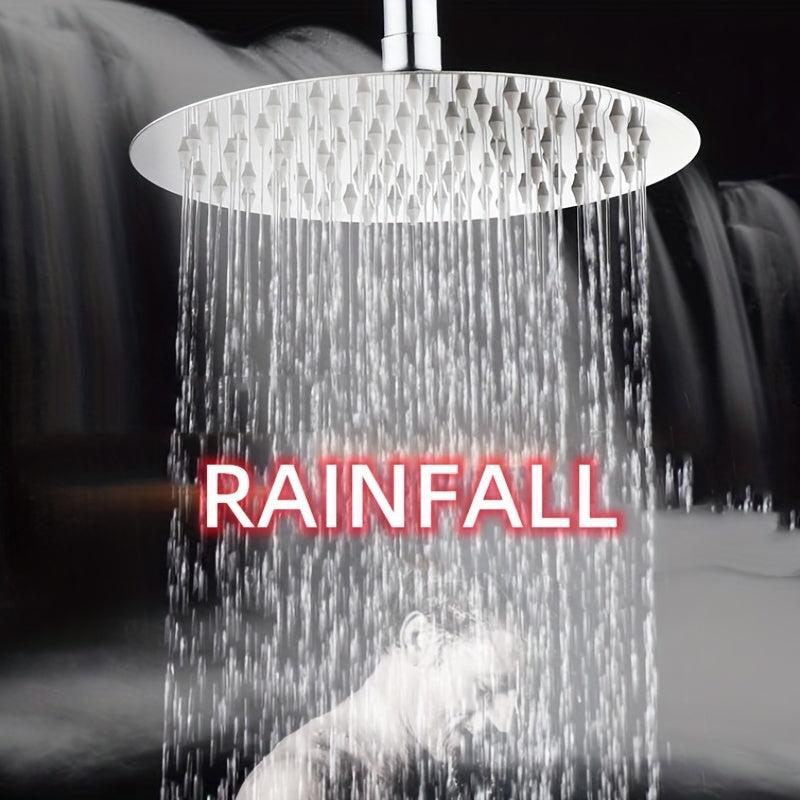 Stainless Steel Rain Shower Head High Pressure