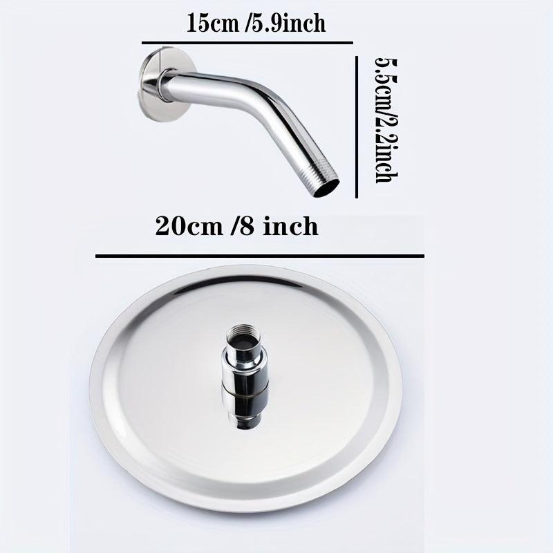 Stainless Steel Rain Shower Head High Pressure