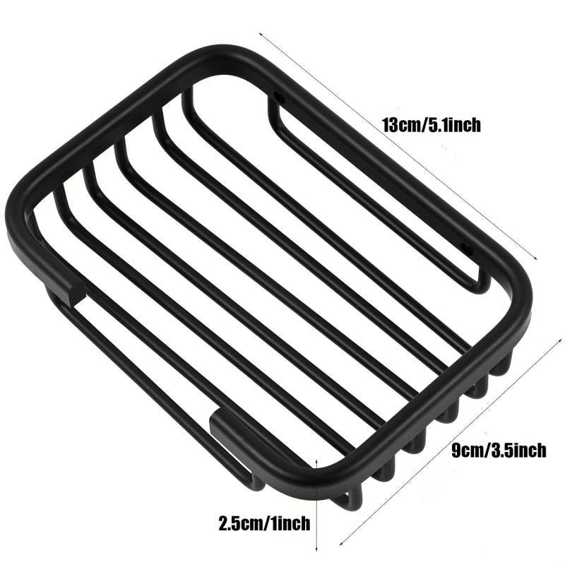 Wall Mounted Soap Dish Space Aluminum Bathroom Shower Holder