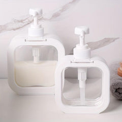 Press Type Soap Dispenser Plastic Lotion Bottle With Pump for Bathroom