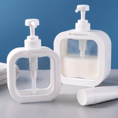 Press Type Soap Dispenser Plastic Lotion Bottle With Pump for Bathroom