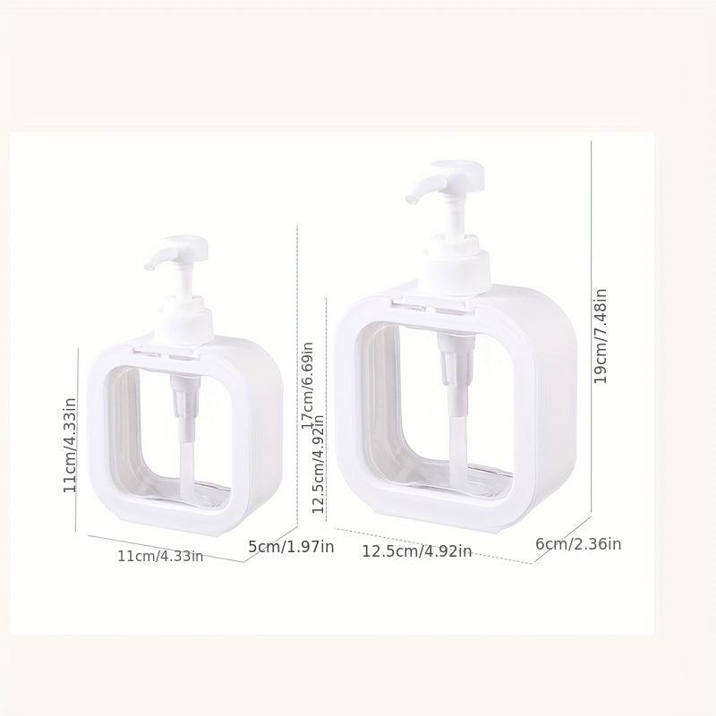 Press Type Soap Dispenser Plastic Lotion Bottle With Pump for Bathroom