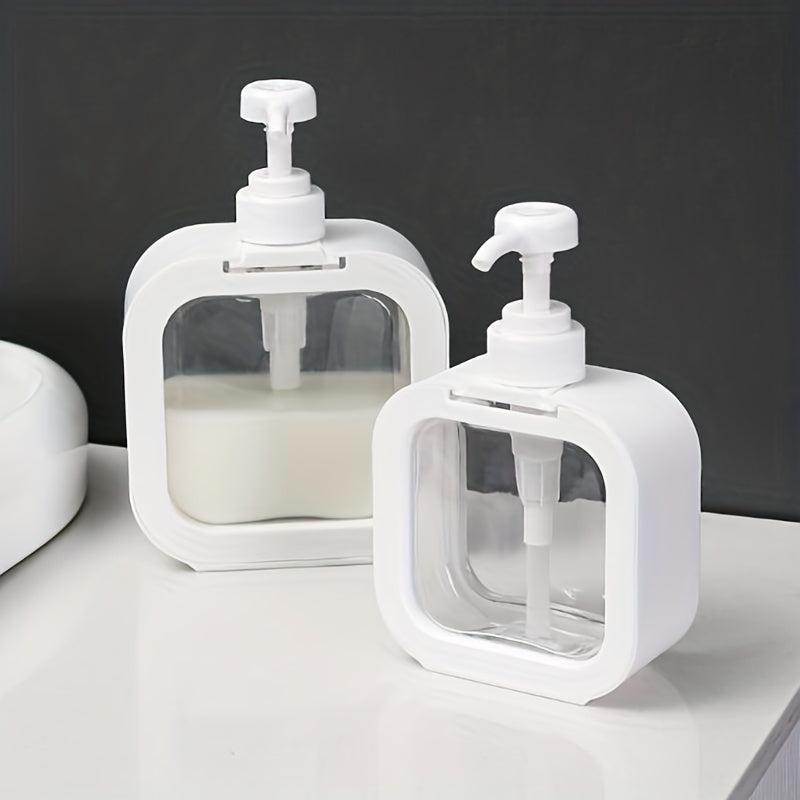 Press Type Soap Dispenser Plastic Lotion Bottle With Pump for Bathroom