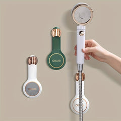 Adjustable Shower Head Rack Non Perforated Installation