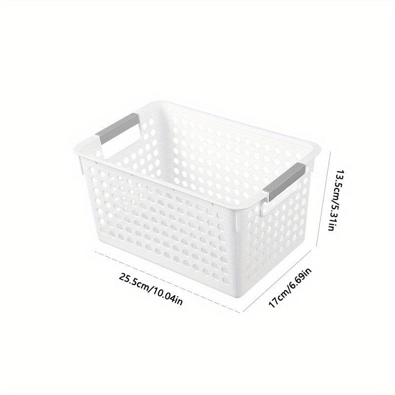 Cosmetics Storage Box Plastic Desktop Bathroom Storage Basket