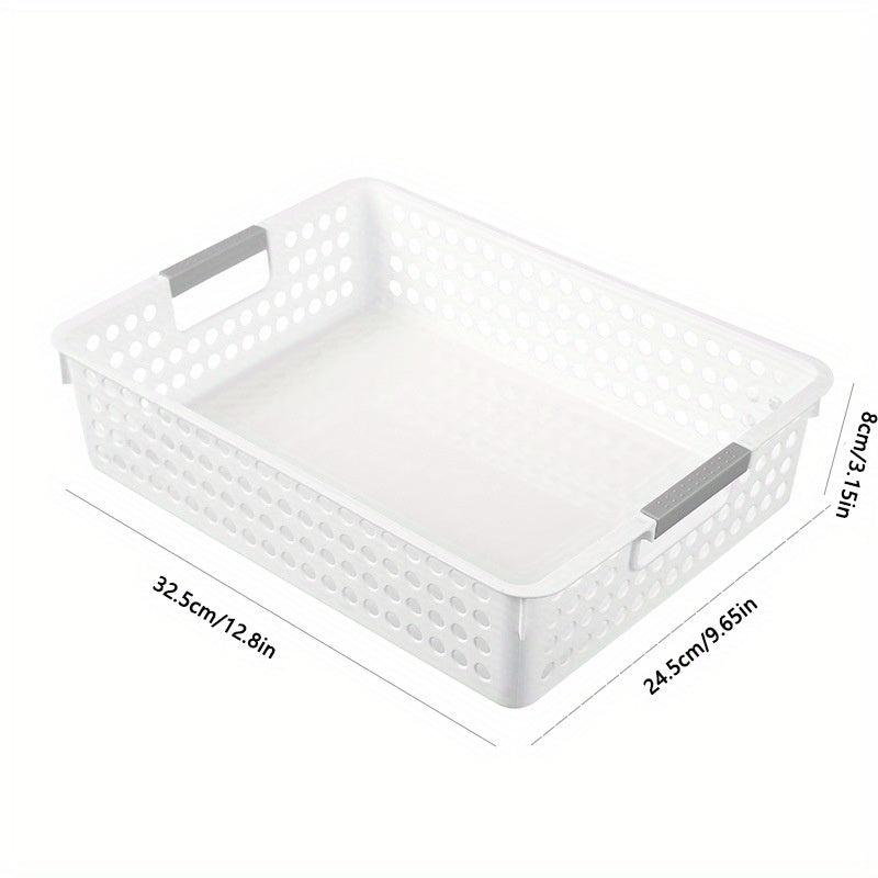 Cosmetics Storage Box Plastic Desktop Bathroom Storage Basket