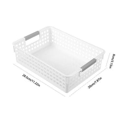 Cosmetics Storage Box Plastic Desktop Bathroom Storage Basket