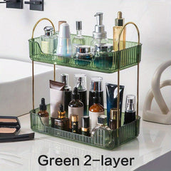 High Transparent Cosmetic Storage Rack for Makeup Table