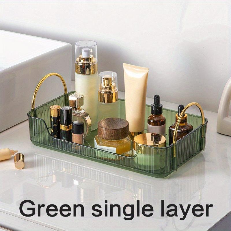 High Transparent Cosmetic Storage Rack for Makeup Table