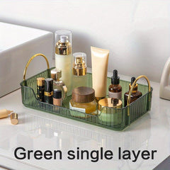 High Transparent Cosmetic Storage Rack for Makeup Table