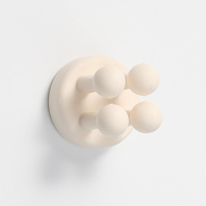 Silicone Toothbrush Holder Wall Mounted Single Hook