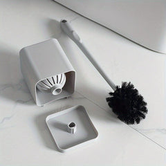 Long Handle Plastic Cleaning Brush for Toilet Bathroom
