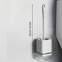 Long Handle Plastic Cleaning Brush for Toilet Bathroom