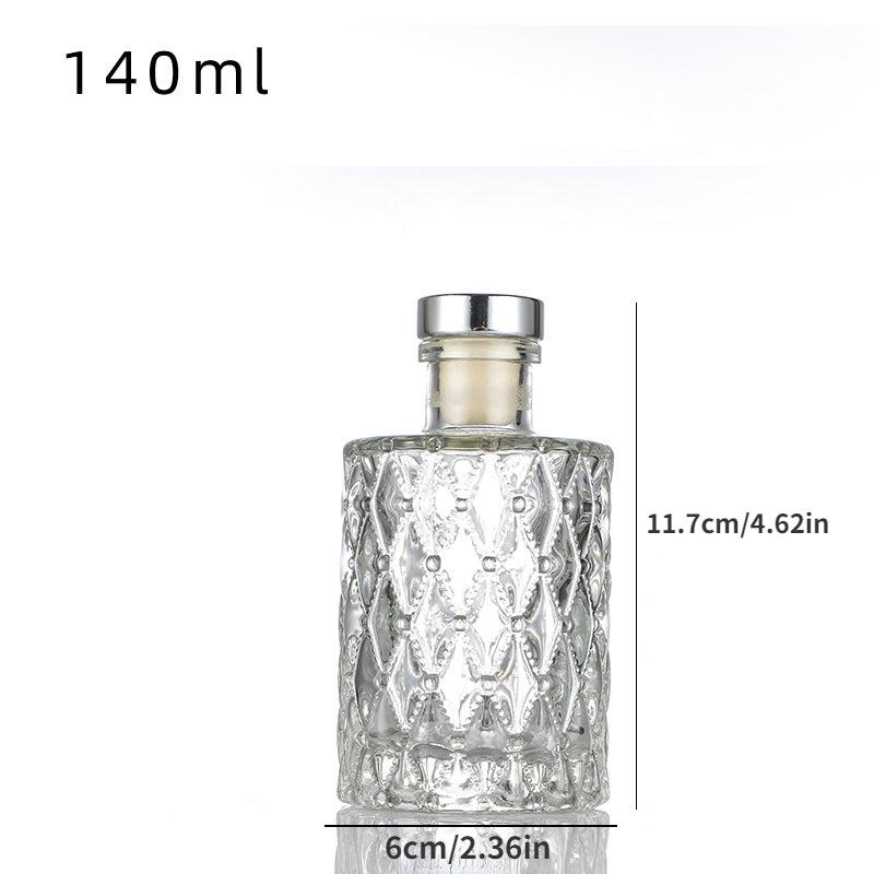 Vintage Glass Aromatherapy Bottle Empty Clear Glass Diffuser Bottles