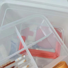 Medical Box Household Plastic Portable Double layer