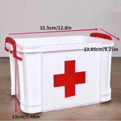 Medical Box Household Plastic Portable Double layer