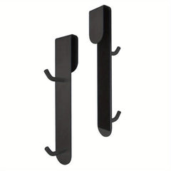 2Pcs Stainless Steel Shower Door Hooks Towel Hooks Bathroom Accessories