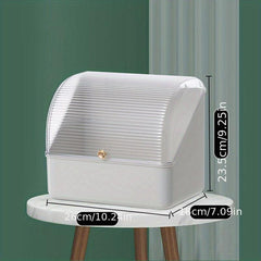Large Capacity Cosmetics Storage Box Desktop Drawer Dustproof Rack
