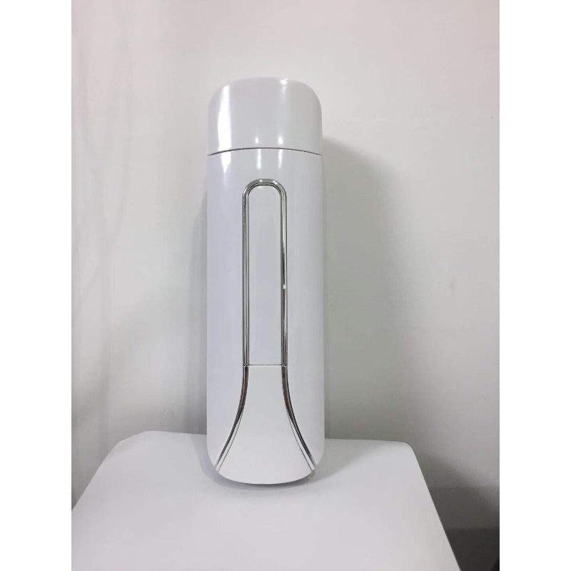 400ml Wall Soap Dispenser Manual Press Hand Sanitizer Shampoo Shower Gel