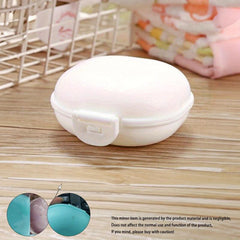 Portable Soap Box with Lid Travel Holder for Soap