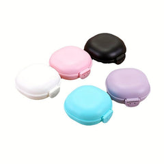 Portable Soap Box with Lid Travel Holder for Soap