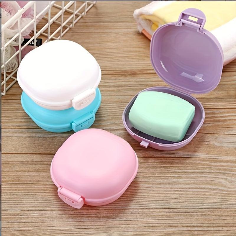 Portable Soap Box with Lid Travel Holder for Soap