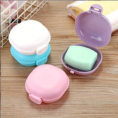 Portable Soap Box with Lid Travel Holder for Soap