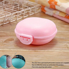 Portable Soap Box with Lid Travel Holder for Soap