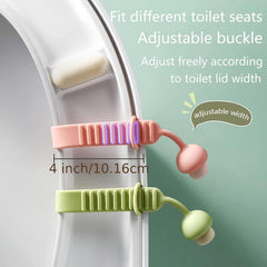 Silicone Toilet Seat Lifter Handle Washable & Reusable